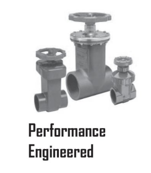 PVC and CPVC Gate Valves