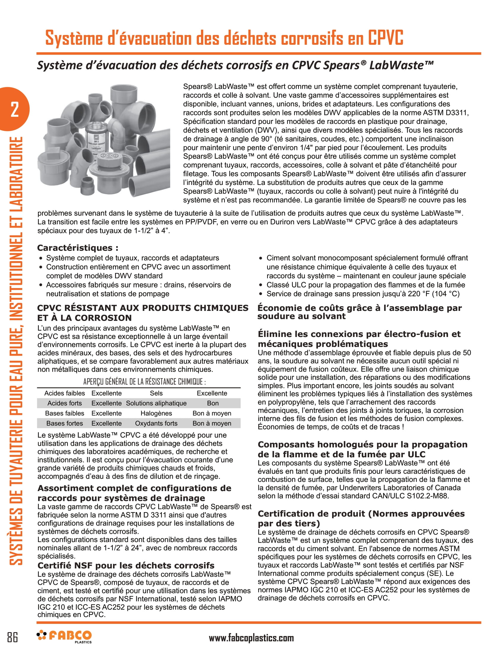 CPVC Corrosive Waste System-1