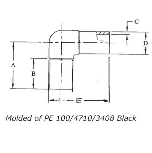 Butt 90° Elbows (Elongated)