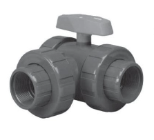 LA Series Three-Way True Union Ball Valves