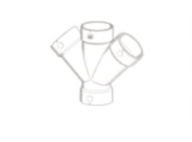 PVC DWV LR-25 Low Rise Fittings