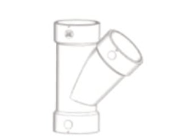 PVC DWV LR-25 Low Rise Fittings