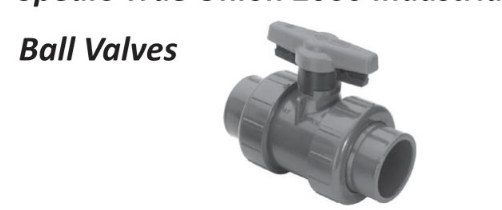 Spears True Union 2000 Industrial Valves (Ball Valves)