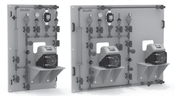 CHEM-FEED® CFWS Wall Mount Single and Double skid system