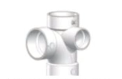 PVC DWV LR-25 Low Rise Fittings